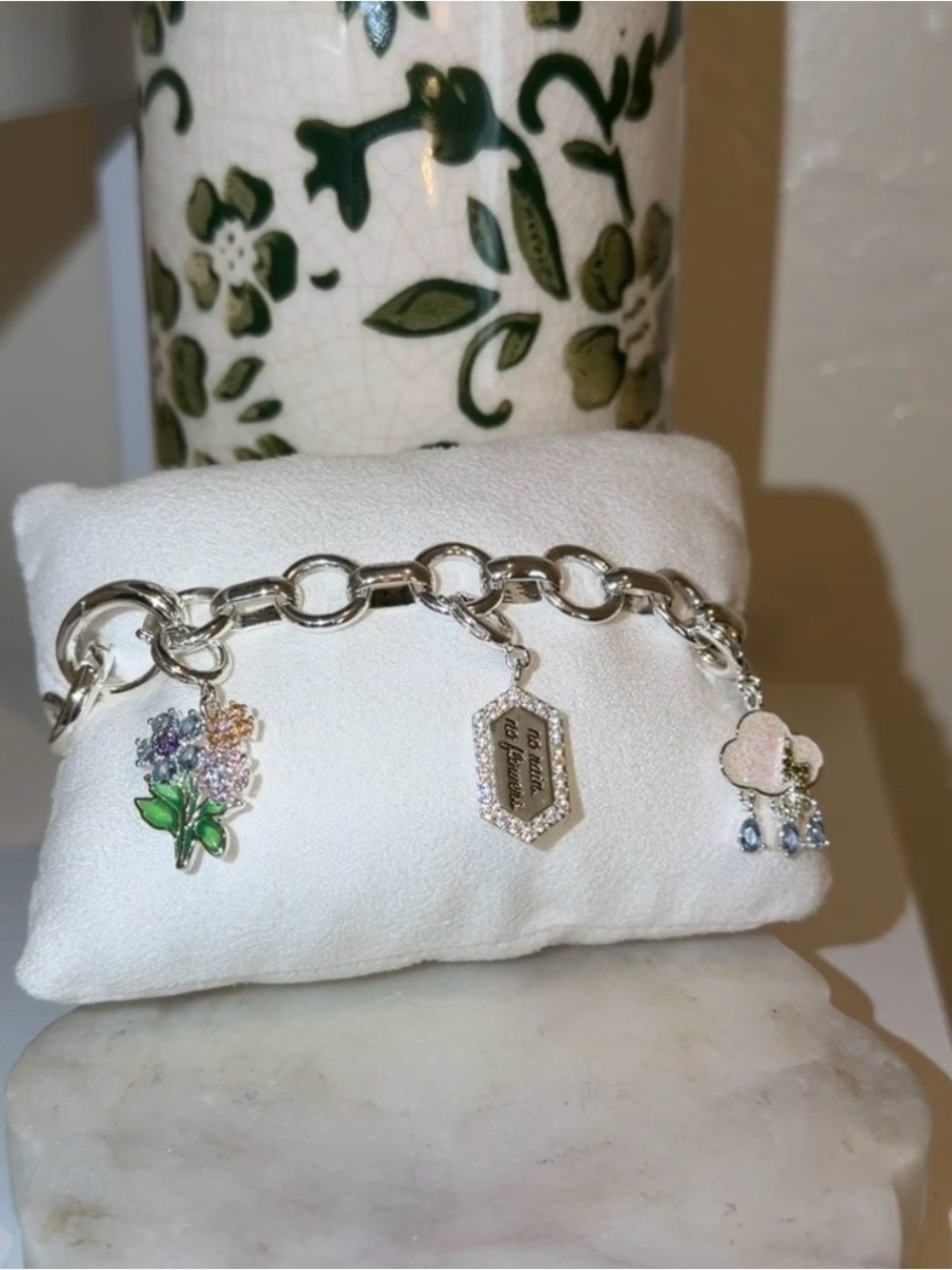 Bomb Party Charm bracelet